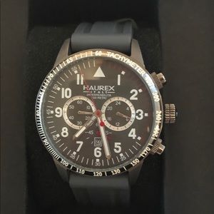 Haurex Red Arrow Black Dial Watch